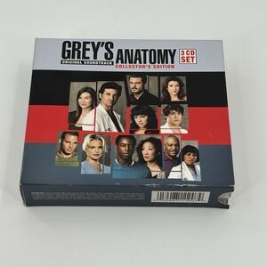 Greys Anatomy: Original Soundtrack Vol. 1-3 Box Set 3 CD 2007 Collectors Edition